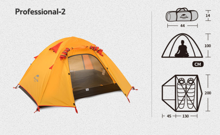 lều cắm trại 2 người Naturehike