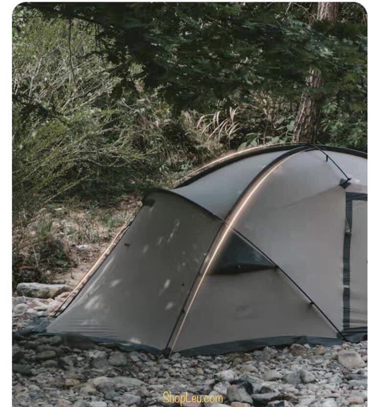 Lều Naturehike 2 người 2 phòng có ống khói CNK2300ZP017