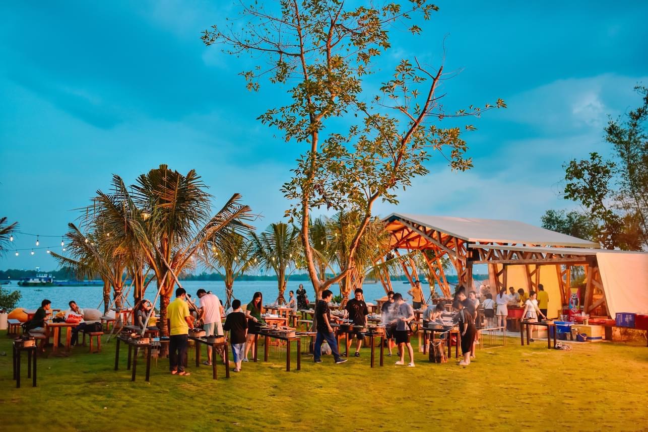 asian island glamping - khu glamping quận 9