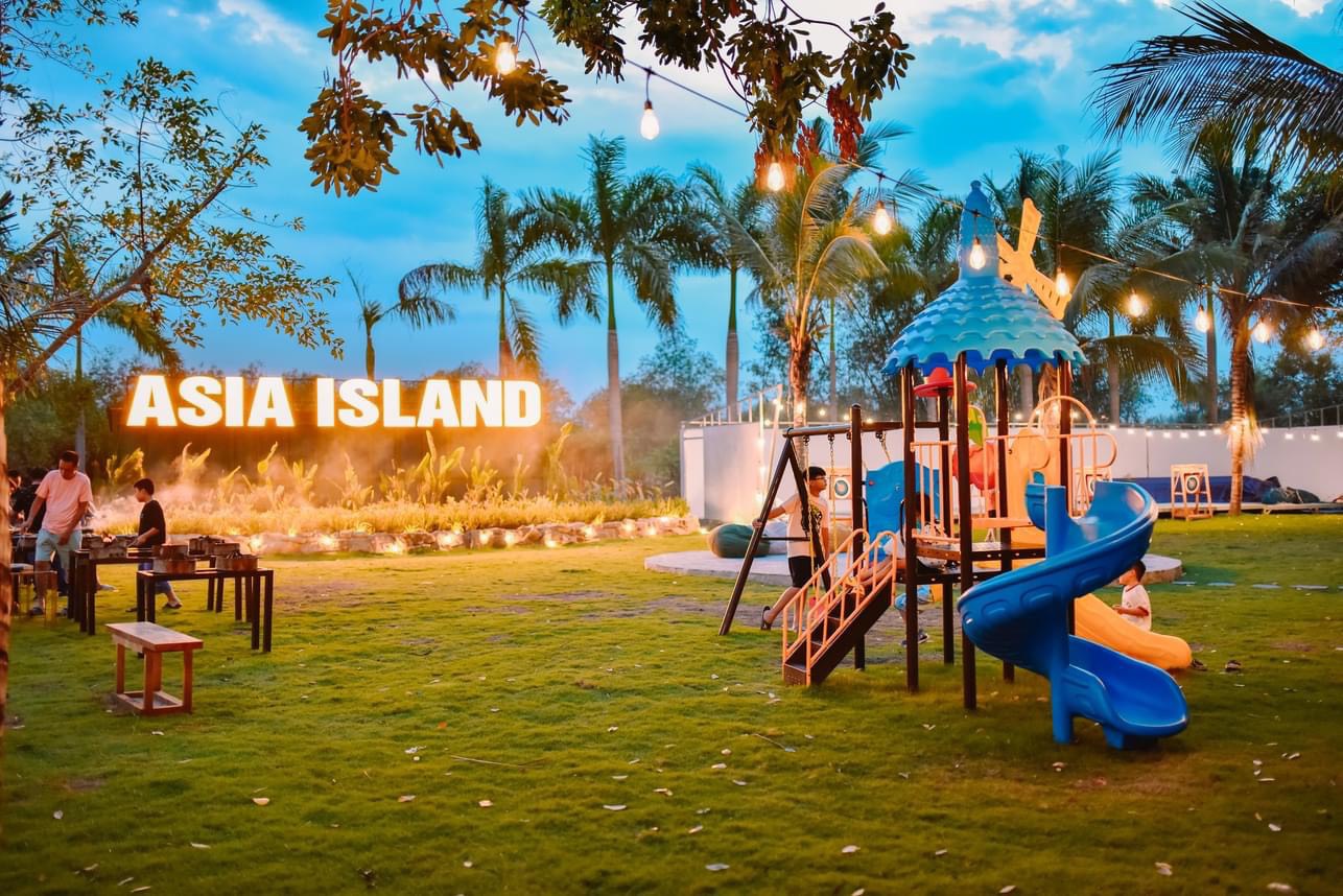 asian island glamping - khu glamping quận 9