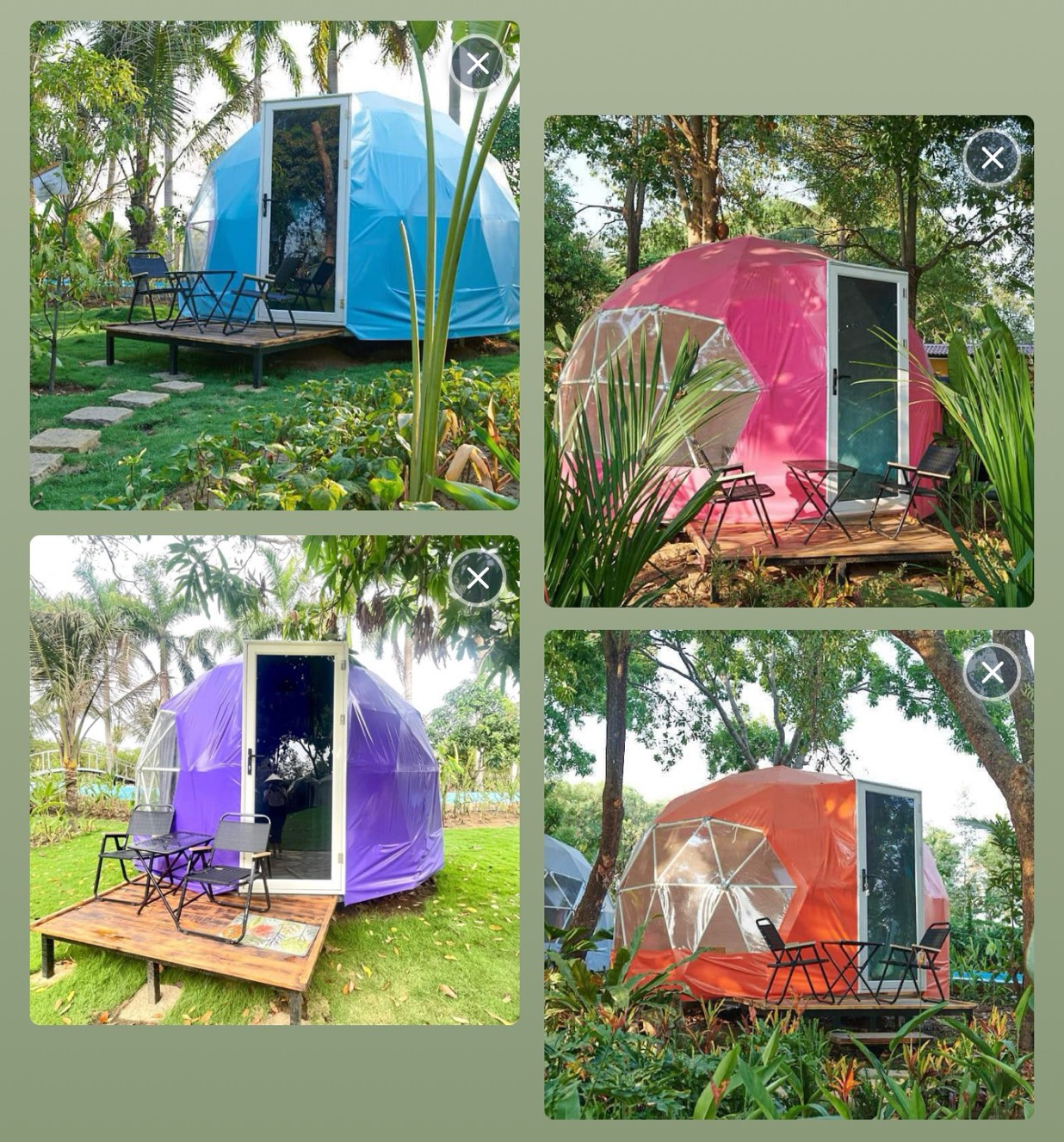 asian island glamping - khu glamping quận 9