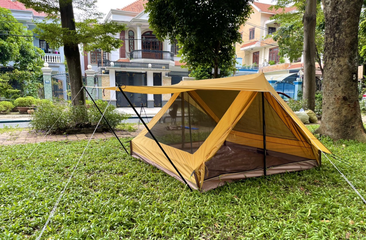 Lều A Home Glamping Vải Poly