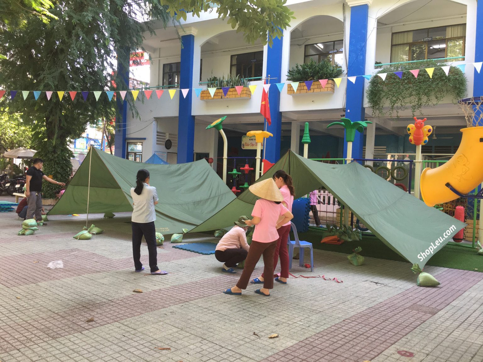 thuê lều chữ a tổ chức hội trại nha trang