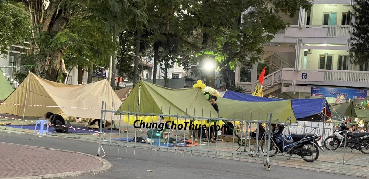 thuê lều tổ chức hội trại truyền thống 