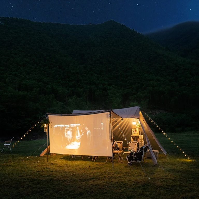 Review lều trung tâm Naturehike NH20TM008 – Kèm màn chiếu